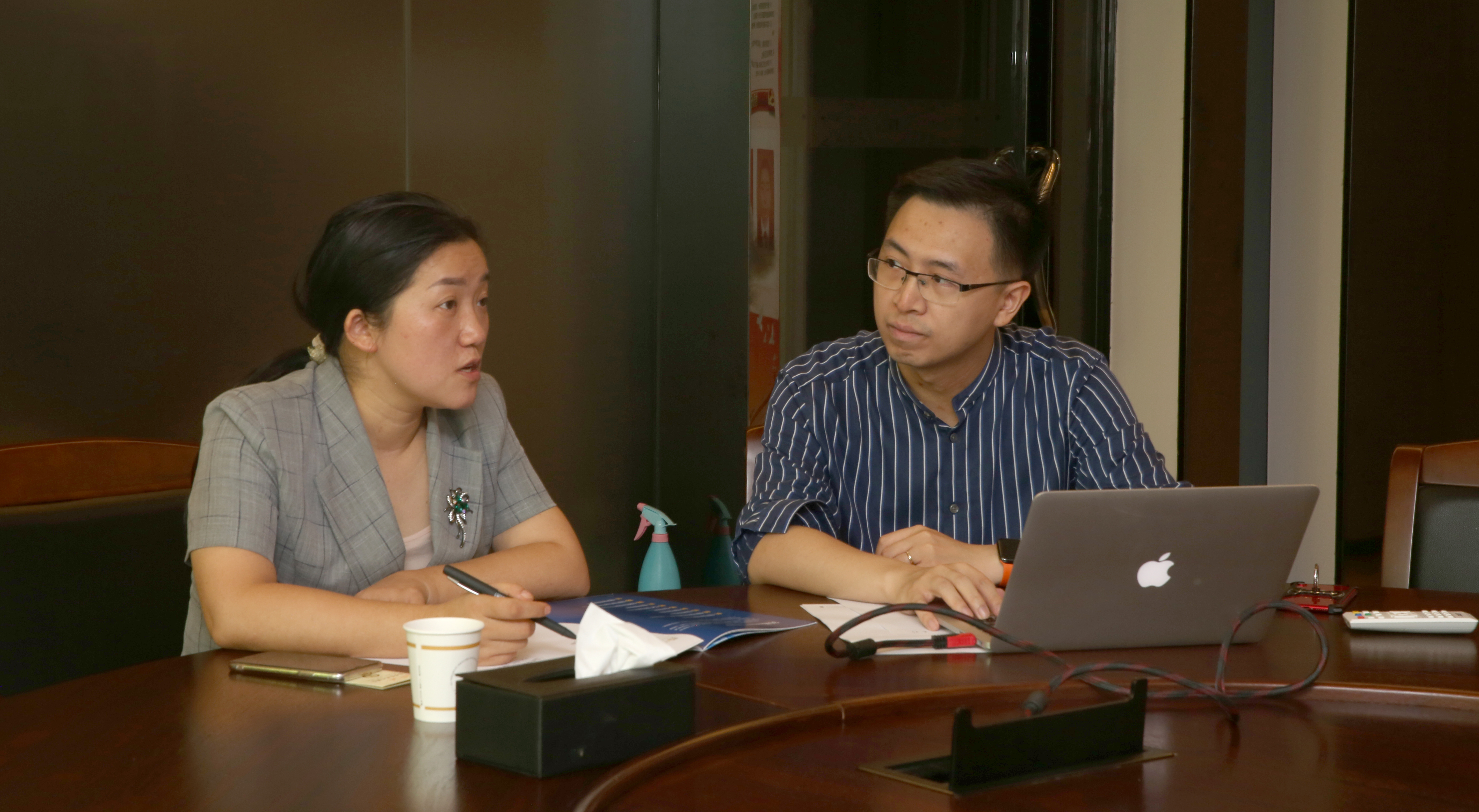 【精准医学简讯】山东英盛生物到访广东省精准医学应用学会