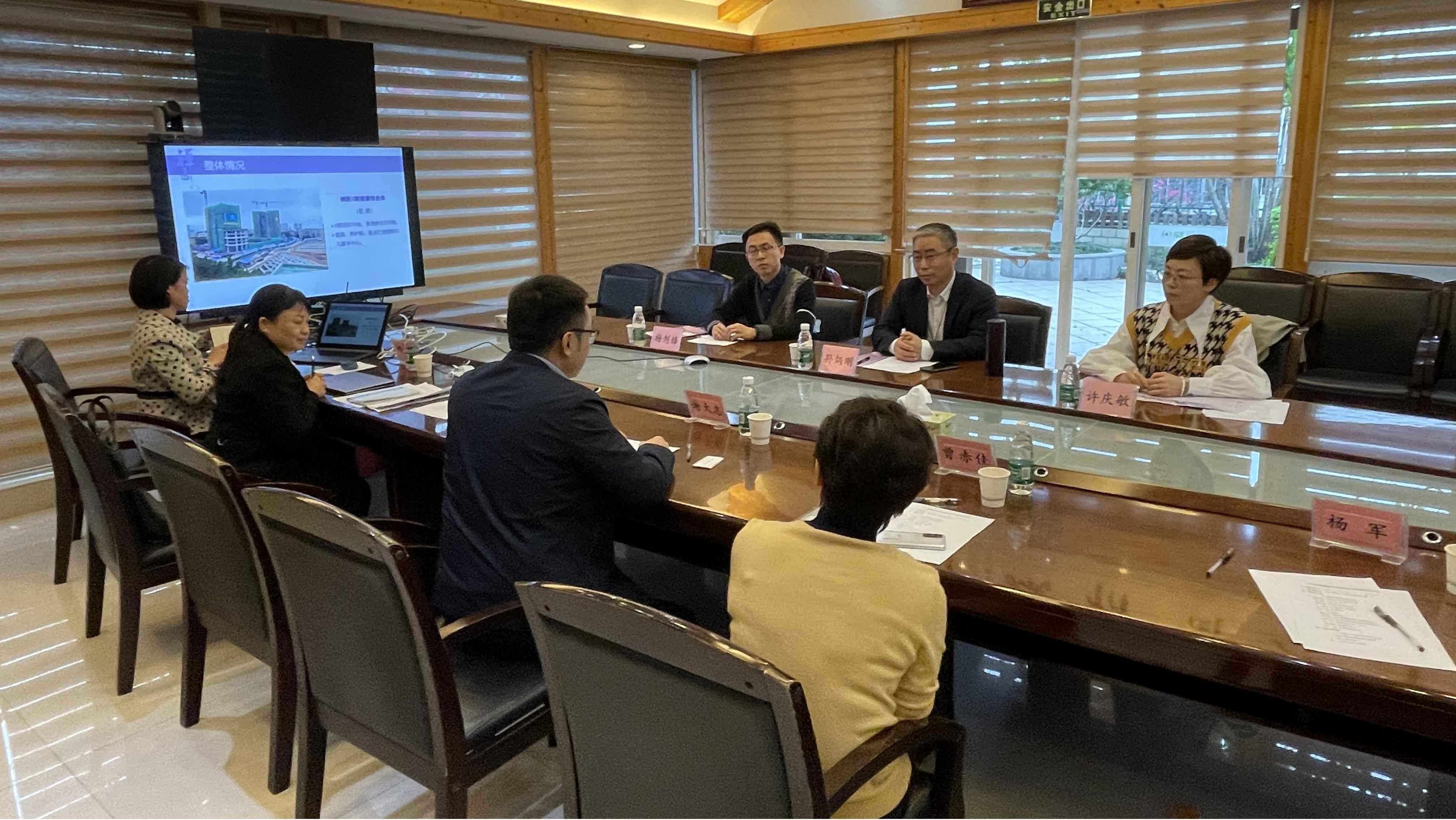 广东省精准医学应用学会走访禅城中心医院，共谋精准医学新发展